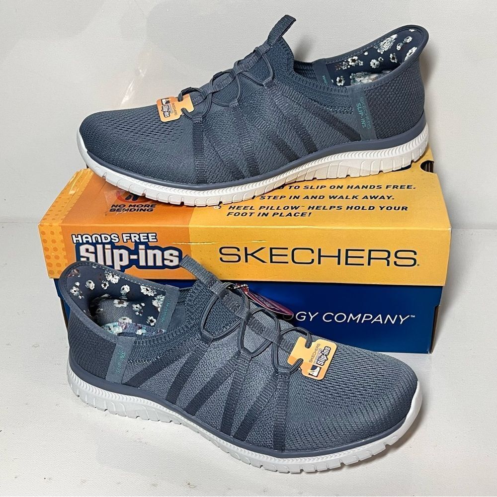Skechers Coral Bliss Slip-ins Virtue Washable Mesh Sneakers